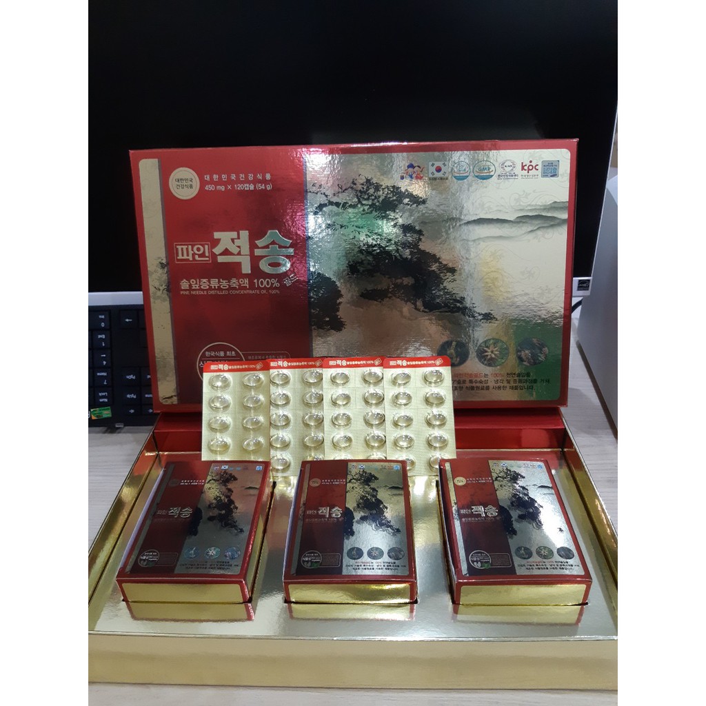 TINH DẦU THÔNG ĐỎ HÀN QUỐC JEOK SONG