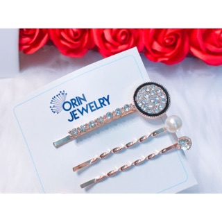 Set 3 kẹp tóc K46 phong cách Hàn Quốc sang chảnh