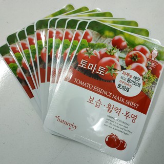 Mặt Nạ  Cà Chua NATUREBY HÀN QUỐC ( 1 bịch 10 chiếc )