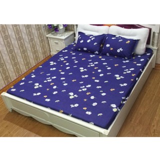 Ga giường hình hoa cho nệm 1m6 x 2m (KHÔNG VỎ GỐI NẰM)