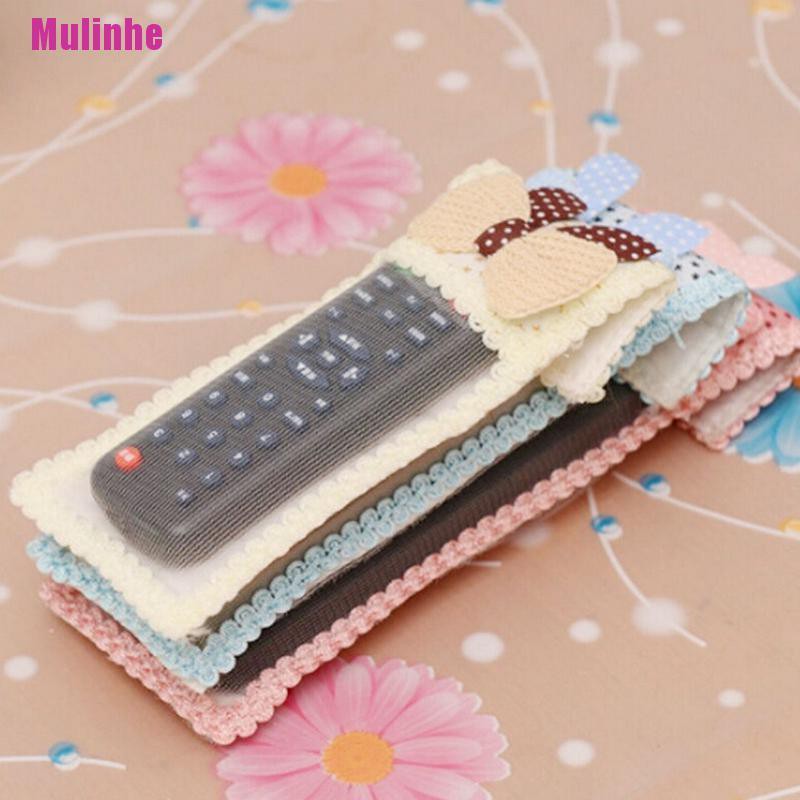 1 Vỏ Bọc Điều Khiển TV Từ Xa Chống Bụi Phối Ren Thắt Nơ