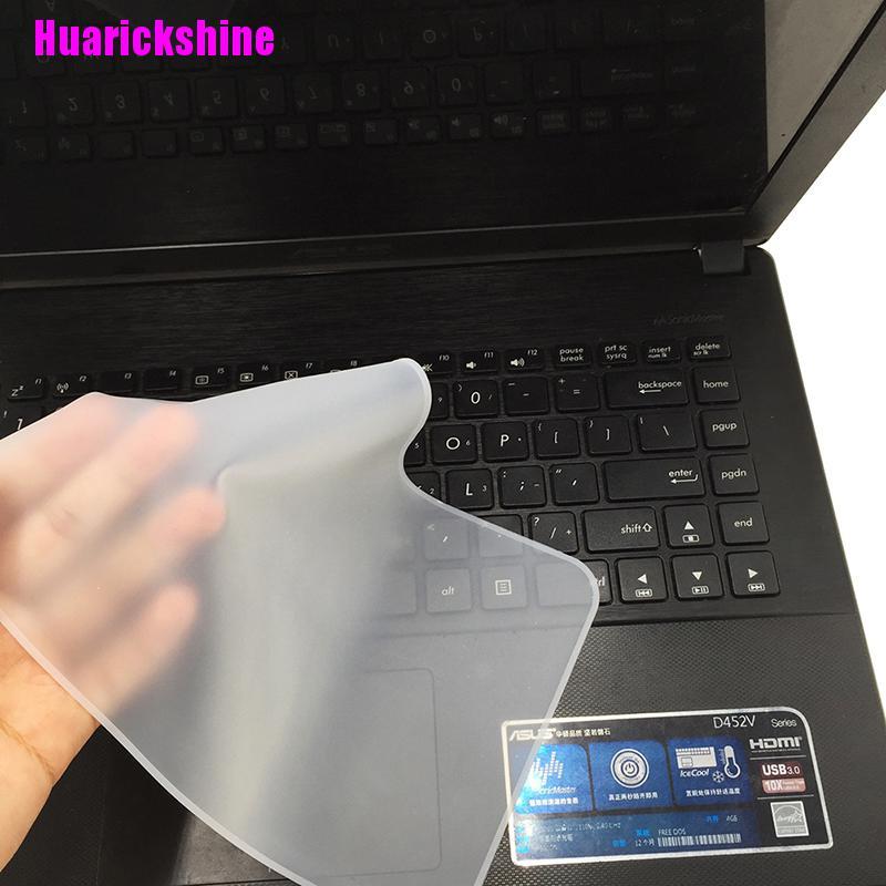 Miếng Silicone Trong Suốt Bảo Vệ Bàn Phím Laptop 13 "14" 15 "17"