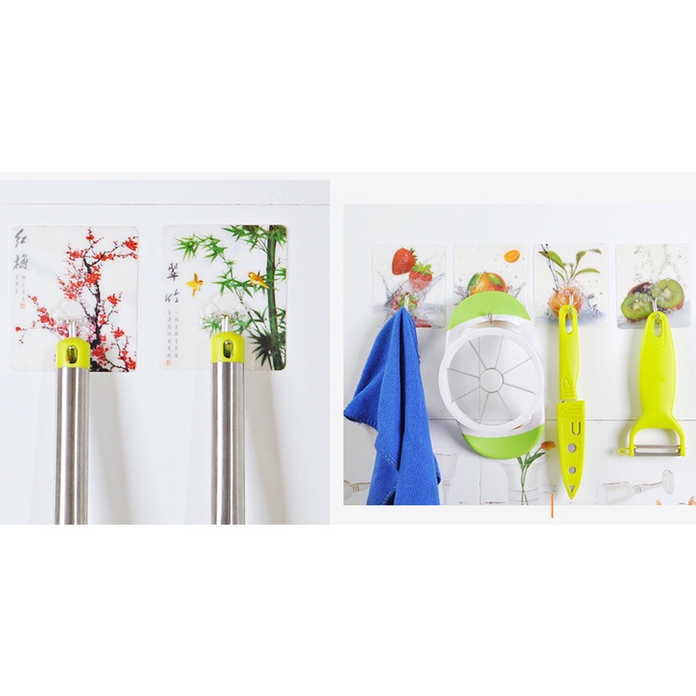 Móc Dán Tường Siêu Dính 3D Độc Đáo .