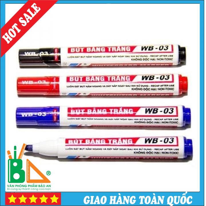 Bút dạ bảng Thiên Long WB-03 XẢ KHO Bút Lông Bảng - Bút Viết Bảng Trắng - 1 Chiếc