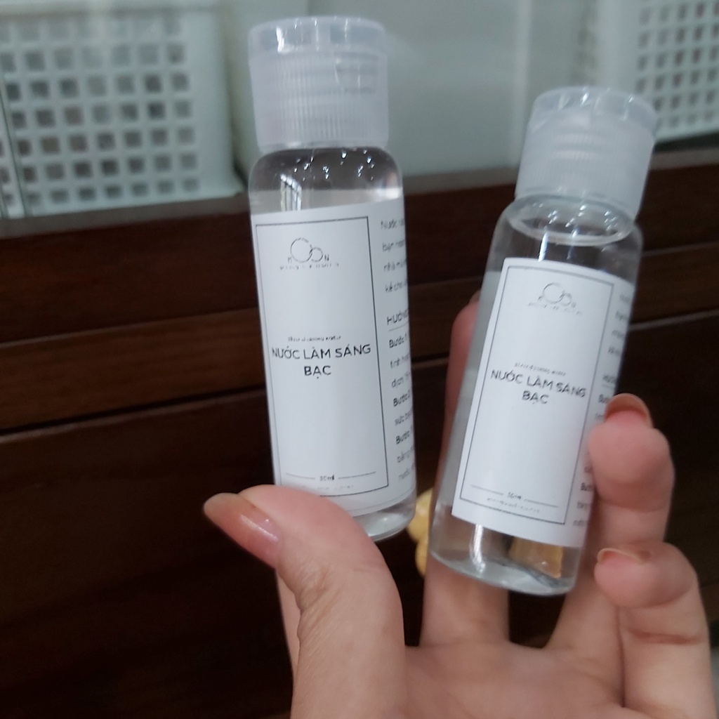 Nước rửa trang sức bạc vàng moonsilver, dung dịch làm sáng trang sức bạc tiện lợi