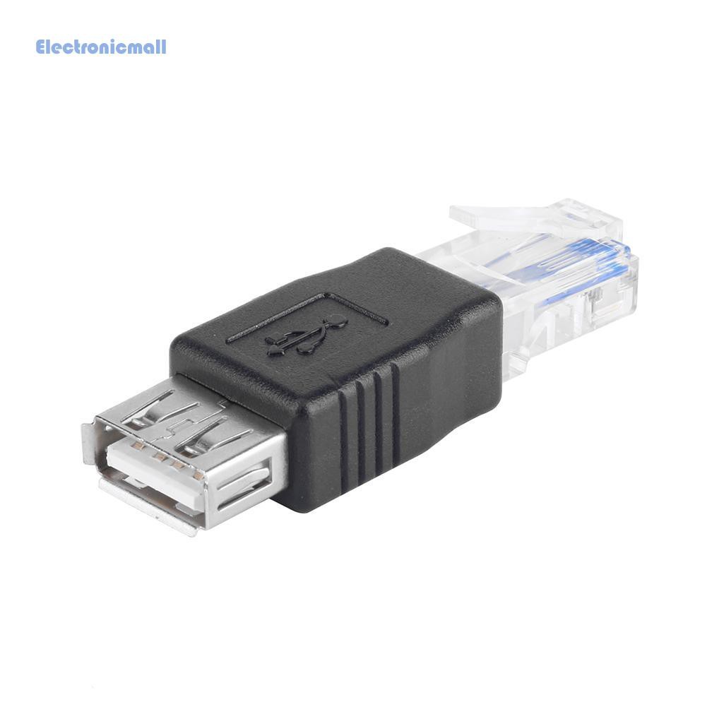 Đầu chuyển đổi cổng kết nối mạng LAN RJ45 sang ổ cắm USB