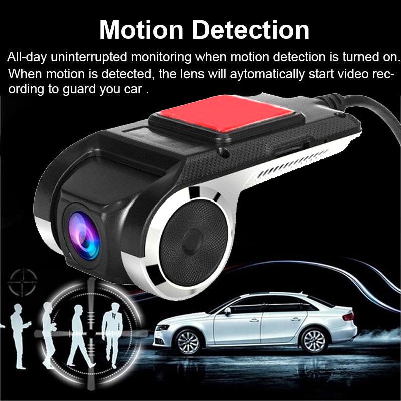 Máy Quay Ẩn Hình Ảnh 1080p HD U2 USB DVR 170 ° Adas Camera Hành Trình mini DVR Hỗ Trợ Thẻ Nhớ TF