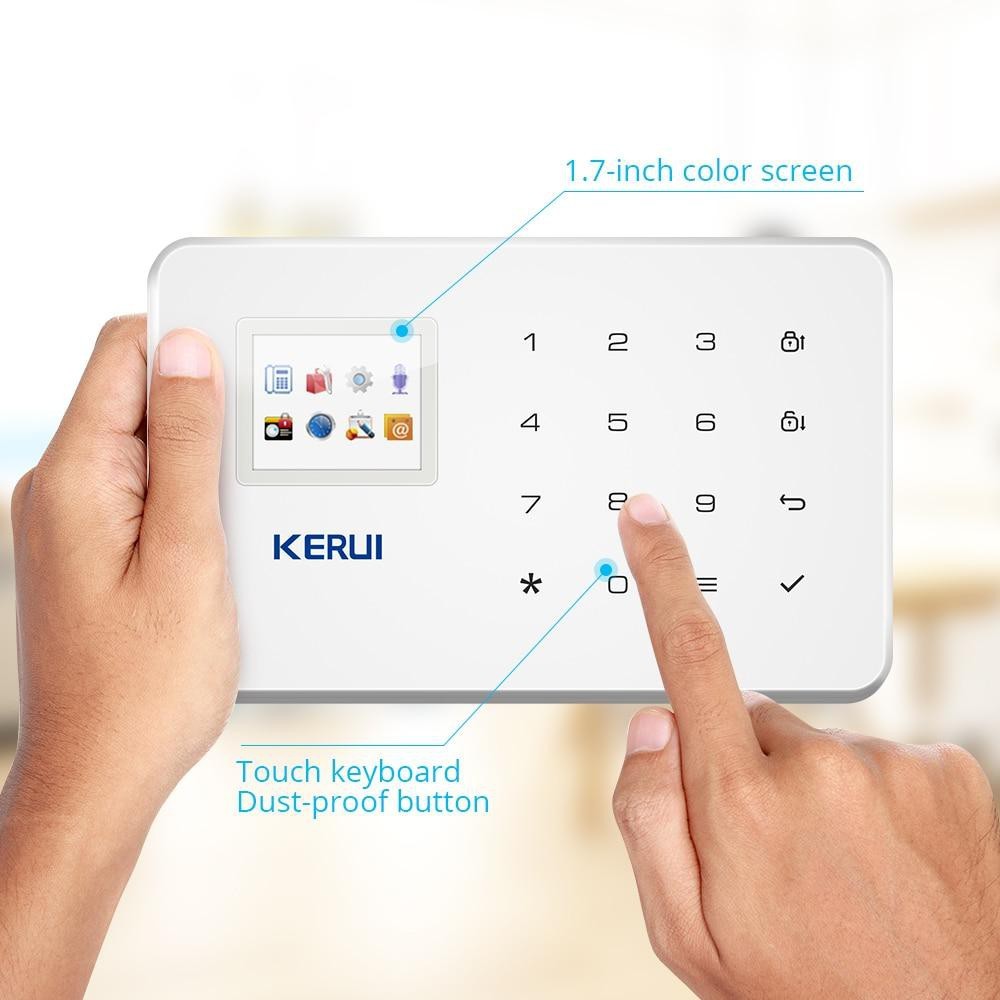 Báo trộm qua điện thoại dùng SIM KERUI G8,chính hãng BH12 tháng