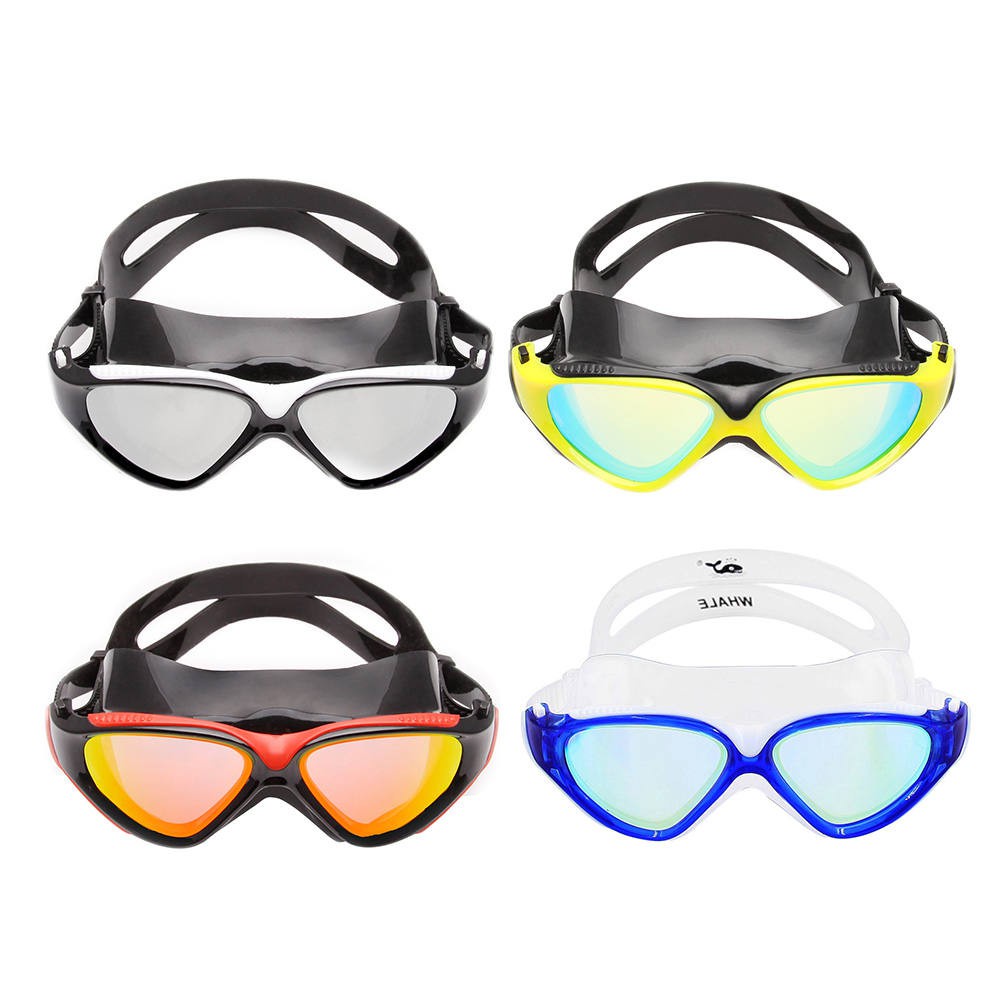 Unisex Electroplated Anti-Fog UV Protection Swimming Goggles