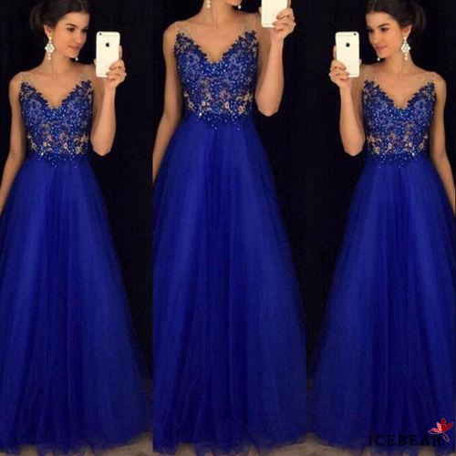 Đầm dạ hội dáng dài sang trọng cho nữ