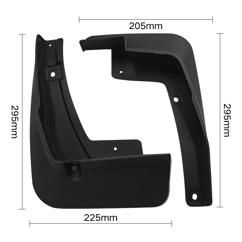 Bộ 4 chắn bùn nhựa dẻo xe Toyota Veloz Cross, Avanza 2022+