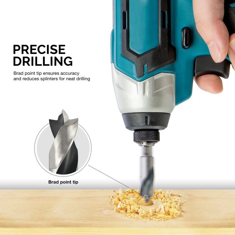 Bộ 6 Mũi Khoan Nhựa Dùng Trong Xây Dựng