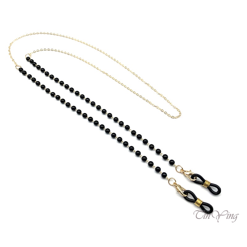 GETNOIVAS Dây Xích Ngọc Trai 70CM Phụ Kiện Đeo Mắt Kính Đa Năng Thời Trang Cho Nữ