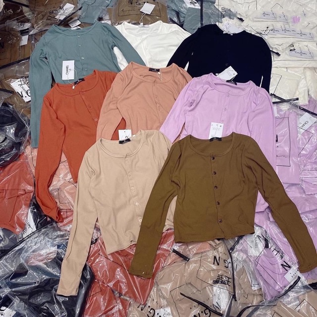 Áo tăm cúc dài tay | BigBuy360 - bigbuy360.vn