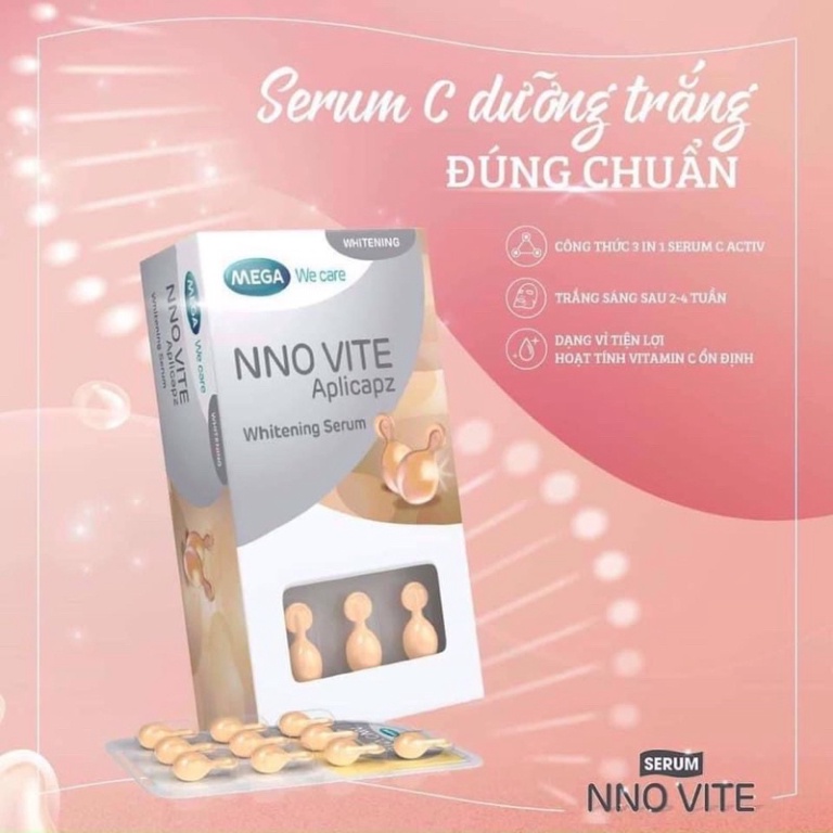 [Chính hãng] SERUM DƯỠNG TRẮNG NNO VITE - Hộp 30 viên Chính Hãng  Date mới