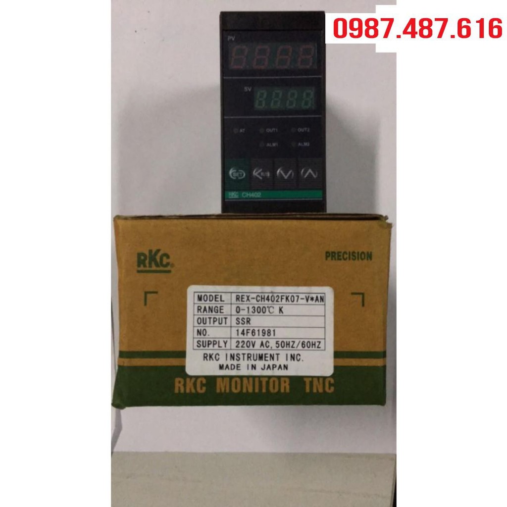 [Sale giá gốc] Bộ điều khiển nhiệt độ OMRON REX CH102 CH402 CH702 CH902 (đồng hồ nhiệt độ RKC ) mặt 45x45 48x48