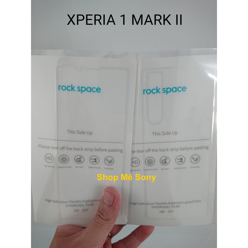 Miếng dán dẻo Full màn hình và mặt lưng cao cấp - SONY XPERIA 1 MARK II/ XPERIA 5 II/ XPERIA 10 II/ XPERIA 1/ XPERIA 5