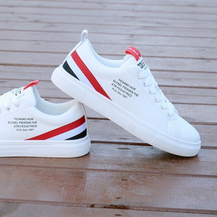 Giày thể thao nam M81 siêu phẩm gót đỏ cực đẹp