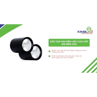 ĐÈN ỐNG BƠ CHIẾU RỌI KINGLED