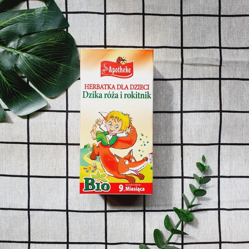 TRÀ HỮU CƠ APOTHEKE TĂNG CƯỜNG MIỄN DỊCH CHO BÉ TỪ 9 THÁNG TUỔI
