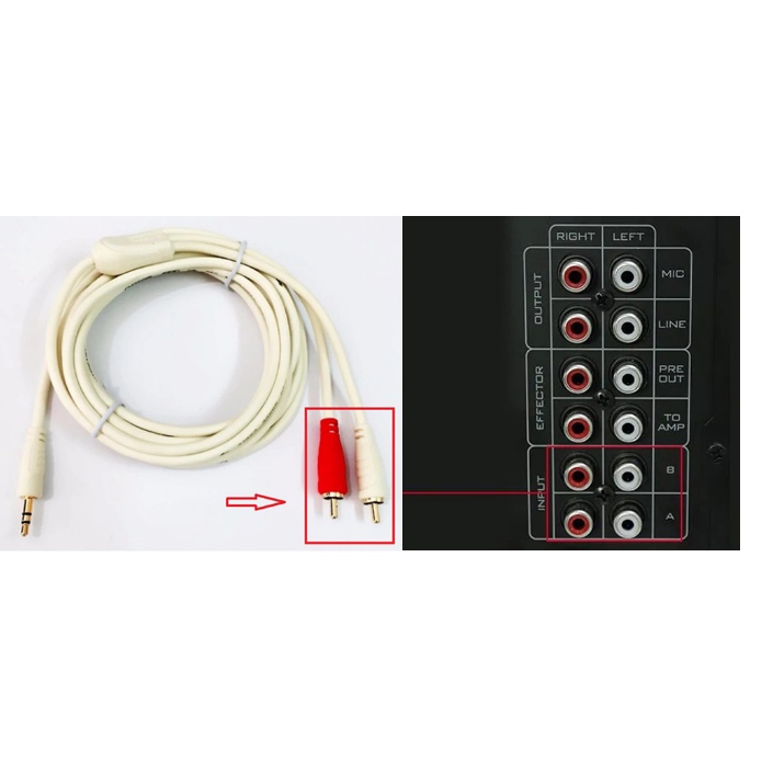 Dây av 3.5  lõi đồng nguyên chất