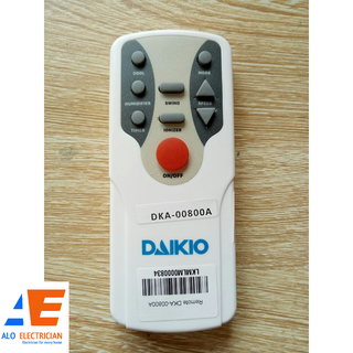 Điều khiển từ xa quạt điều hòa Daikio DKA-00800A
