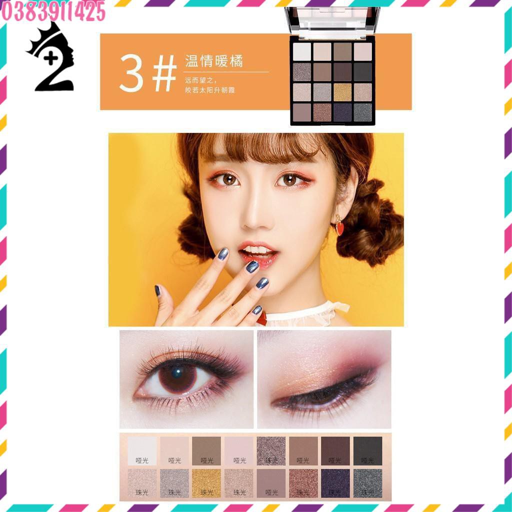 Bảng phấn mắt 16 màu Ombres A Paupila Maycreate TPP | BigBuy360 - bigbuy360.vn