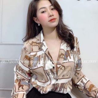 Áo sơ mi lụa cực hot