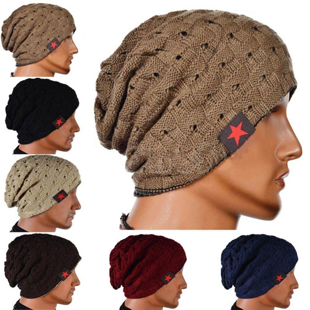 1 Mũ Beanie Dệt Kim Giữ Ấm Cho Nữ