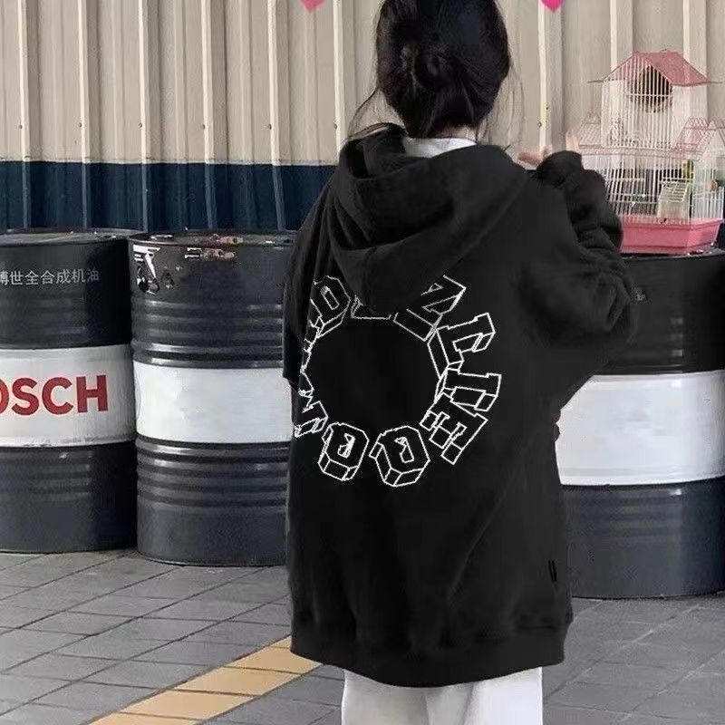 Vòng cổ Có Mũ Trùm Vải Lông Cừu Dày Dặn Màu Xanh Dương Klein Thời Trang Mùa Đông 2022 Mới Dành Cho Bạn Nữ