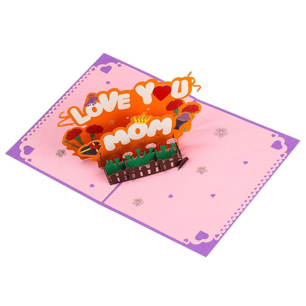 .Thiệp Chúc Mừng Sinh Nhật In Hoa Xinh Xắn Thẻ