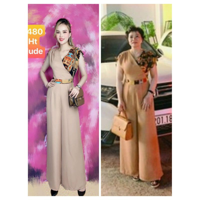 jumpsuit lụa hàng thiết kế CAO CẤP