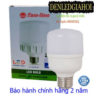 BÓNG ĐÈN LED TRỤ 10W CHÍNH HÃNG RẠNG ĐÔNG