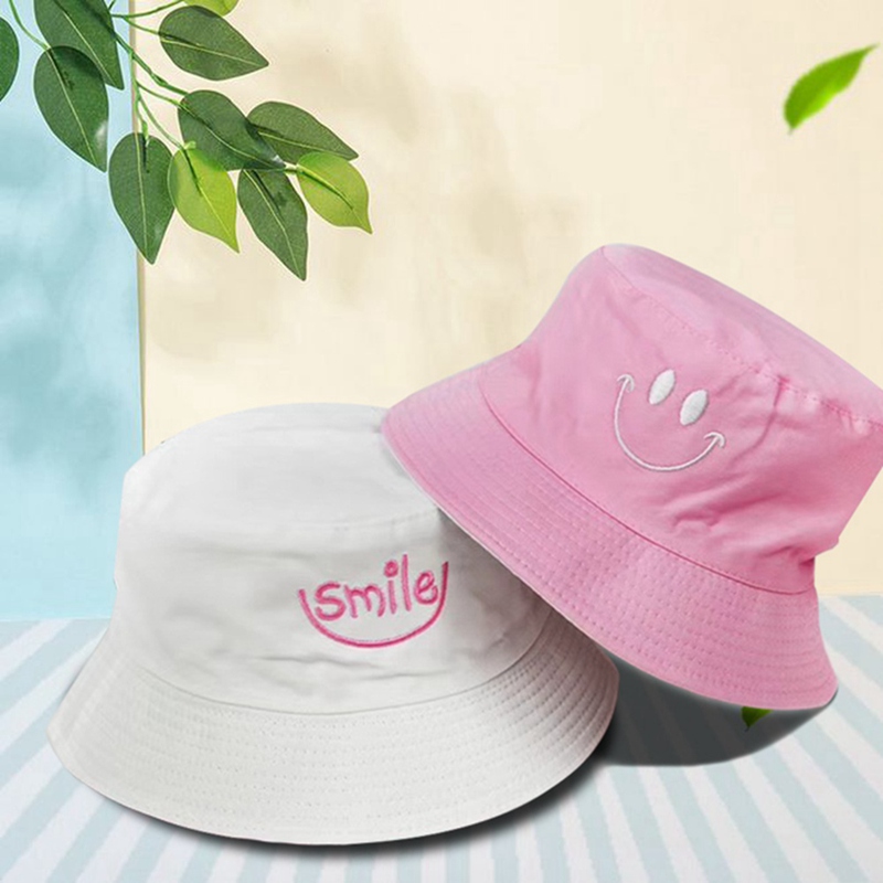 Tmdbyx Nón Bucket Hình Mặt Cười Phong Cách Hip Hop Unisex