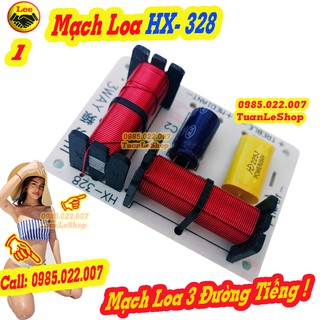 MẠCH LOA -1 MẠCH PHÂN TẦN 3 ĐƯỜNG TIẾNG HX 328 - Giá 1 mạch