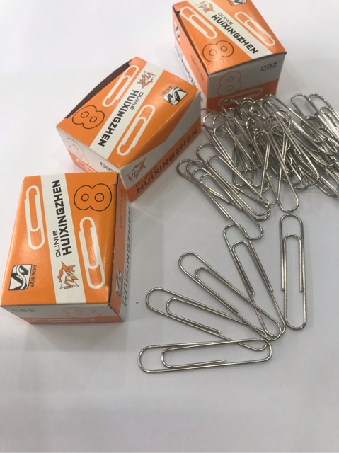 Kẹp giấy attach c8 đầu tròn