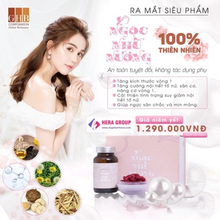 VIÊN UỐNG NGỌC NHŨ NƯƠNG TĂNG VÒNG 1 - CAM KẾT PHÂN PHỐI CHÍNH HÃNG