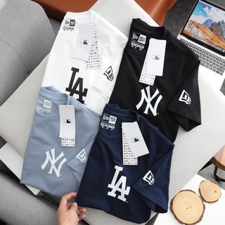 Áo Thun T-SHIRT NEW ERA 4 Màu Cổ Tròn 100 cotton