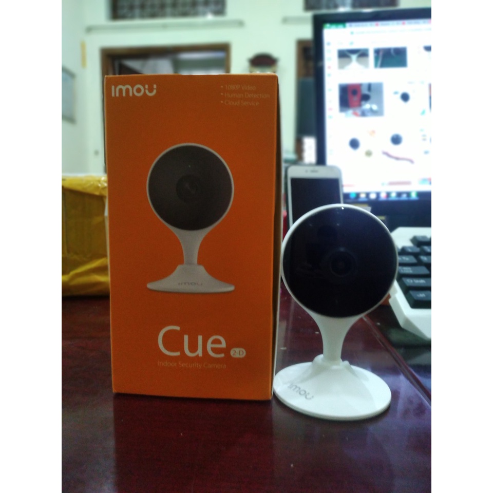 [kèm thẻ 32gb 64gb] Camera Wifi IMOU Trong Nhà C22EP C22CP C22SP Cue 2E Đàm Thoại 2 Chiều 2M FULLHD 1080P DAHUA C1c