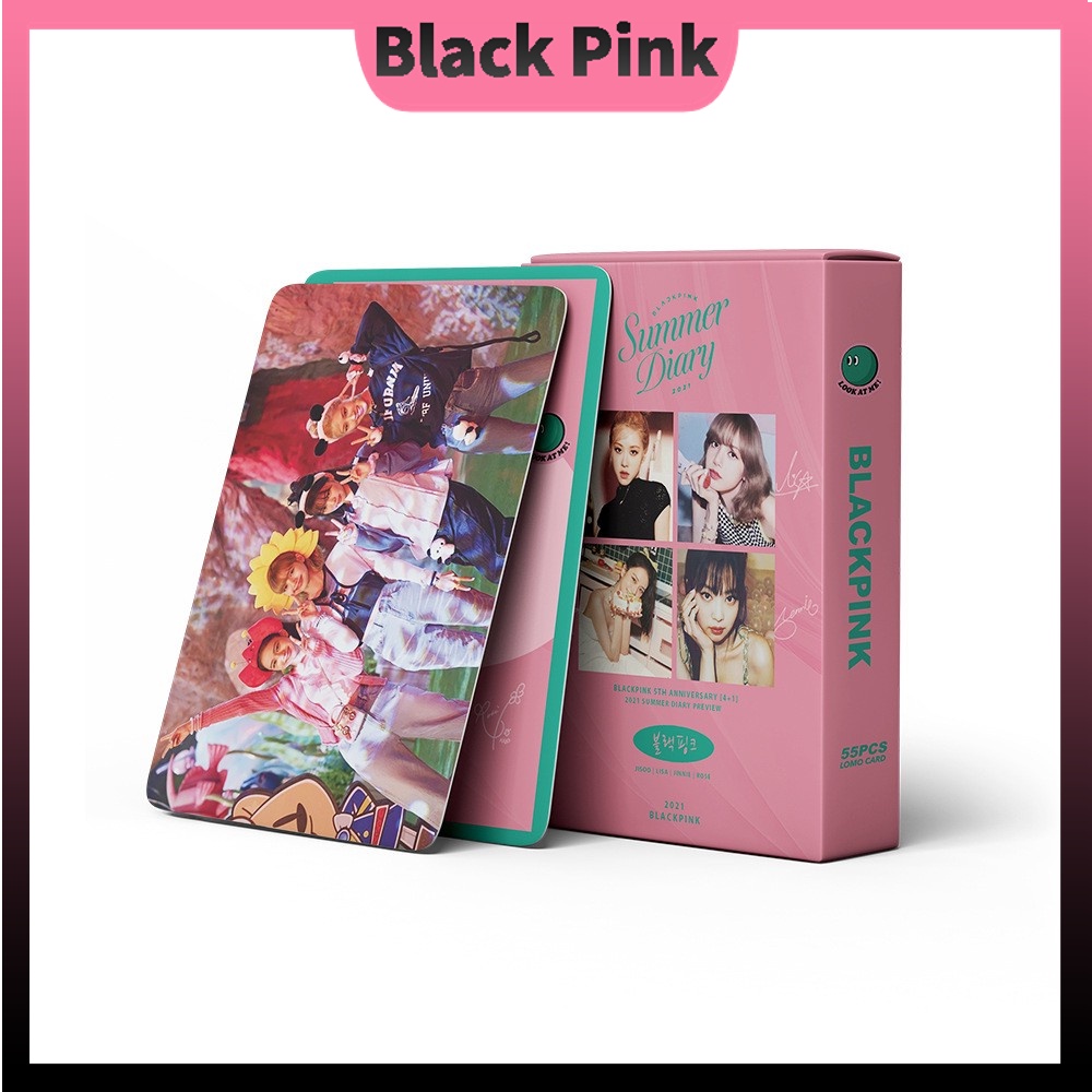【BLACK PINK】Set 54 Tấm Thẻ Hình Lomo Card Ảnh Card BLACKPINK ( 2022 summer)