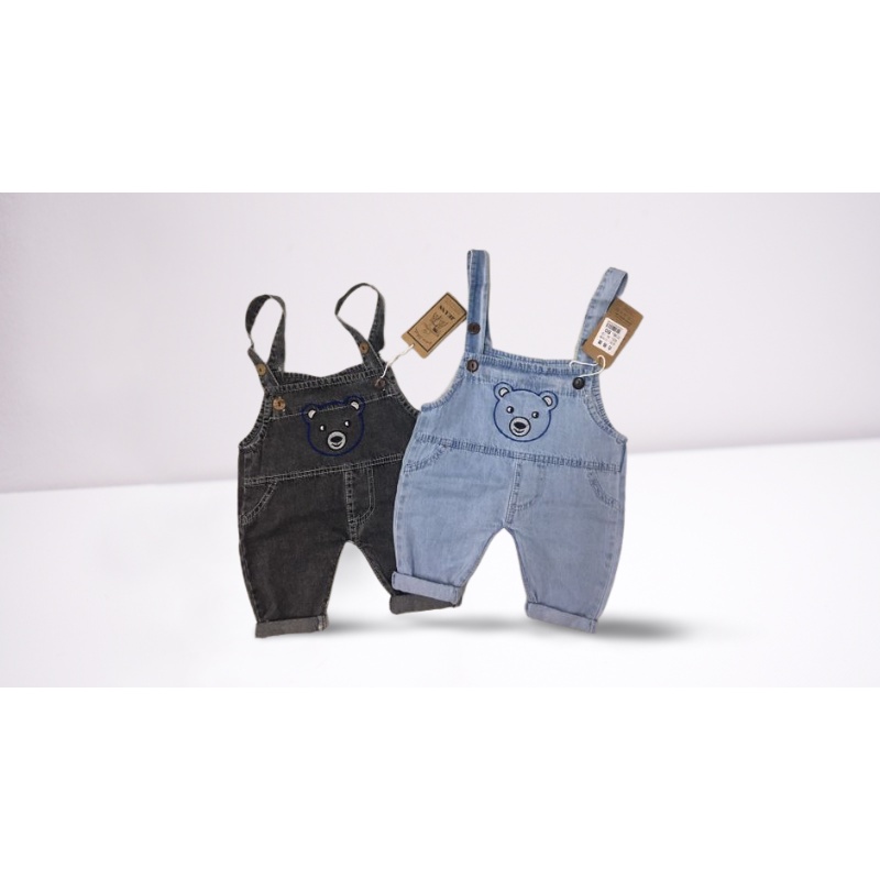{mẫu mơi} Yếm bò jeans cho bé trai gái xinh 6kg đến 15kg