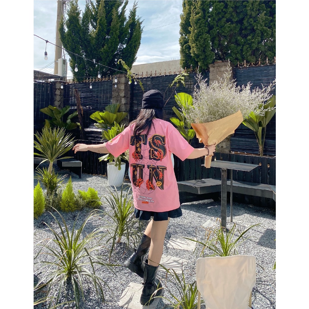 Áo thun TSUN LNY Big Logo 2022 Tee - Pink - Unisex