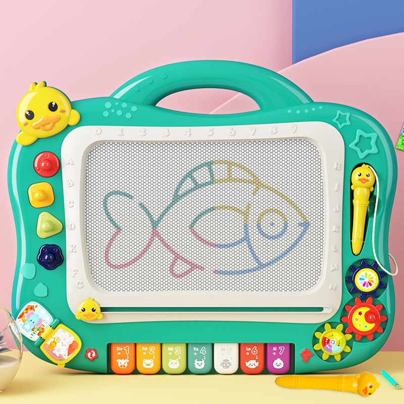 Bảng Vẽ Xóa Nam Châm Nhiều Màu Sắc Cho Trẻ Em