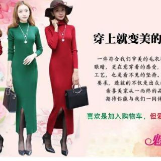 Váy len Cao cap hàng Quảng Châu