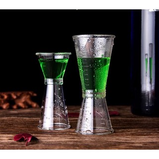 ly đong 2 đầu -zigger 2 đầu pha chế nhựa
