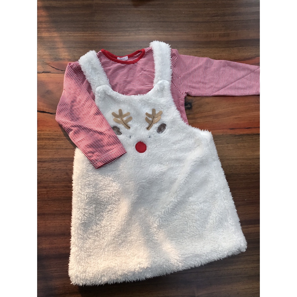SET VÁY YẾM NEXT LÔNG TRẮNG DIỆN NOEL 🎄🎄