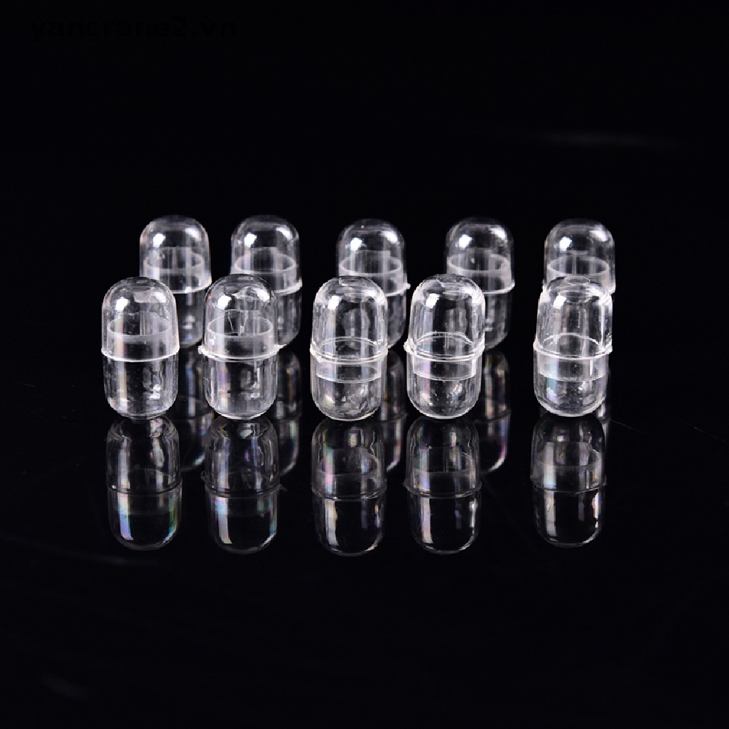 Bộ 10 Miếng Nhựa Trong Suốt Kích Thước 14X24Mm