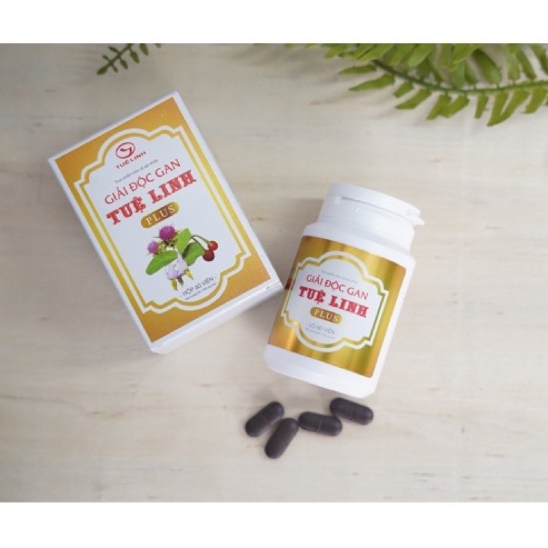 GIẢI ĐỘC GAN PLUS TUỆ LINH HỘP 60 Viên