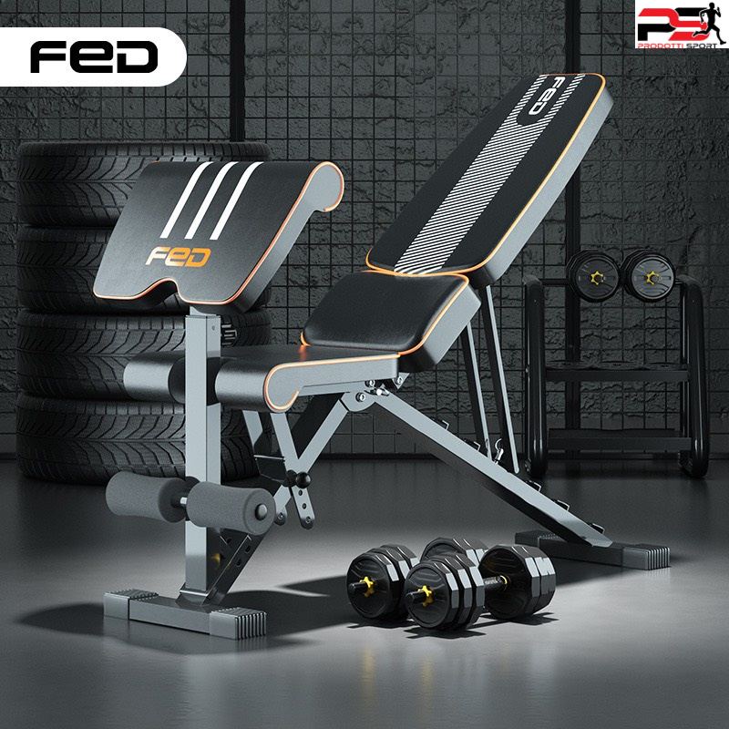 Ghế tập tạ,tập gym đa năng Fed- XM0117 Chịu lực 300kg