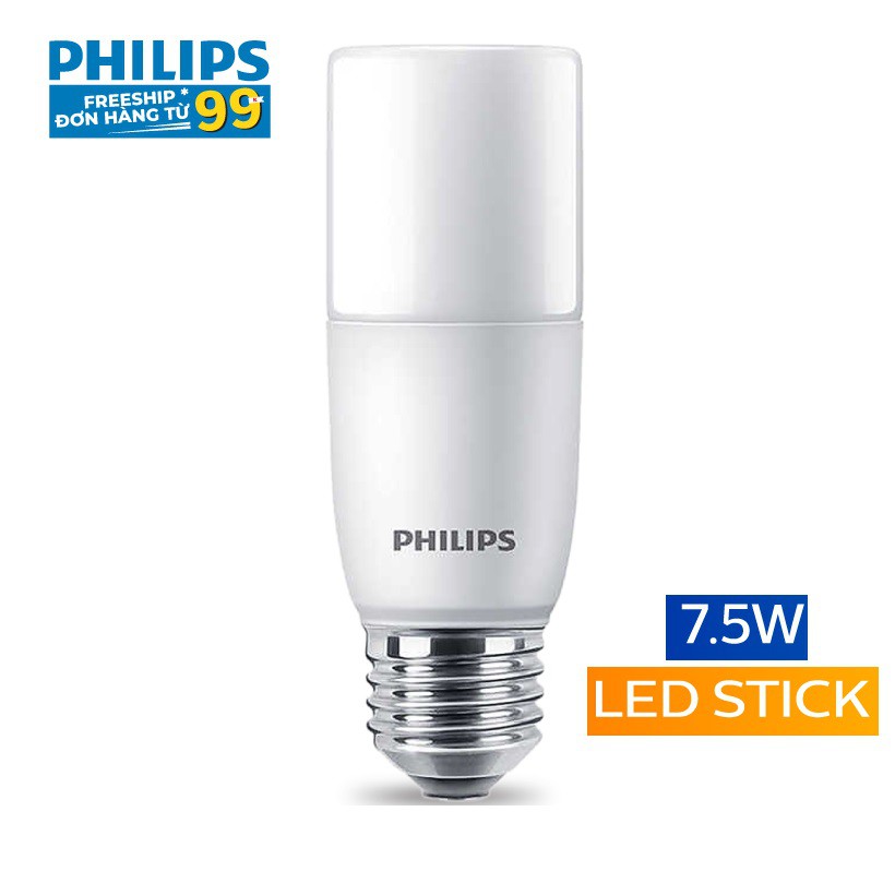 Bóng đèn Philips LED DLStick 7.5W E27 - Ánh sáng trắng/ Ánh sáng vàng